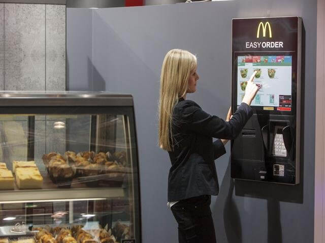 restauration borne interactive Mcdo