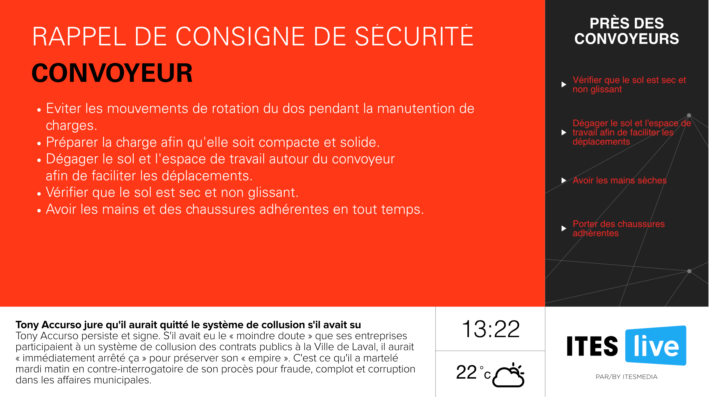affichage dynamique SST