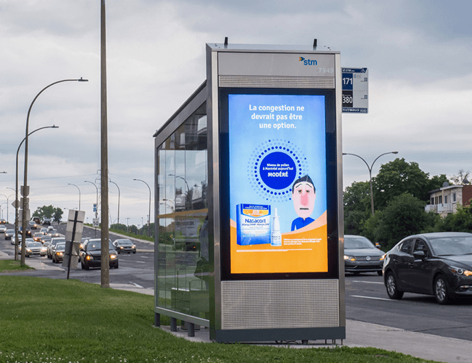 panneau publicitaire