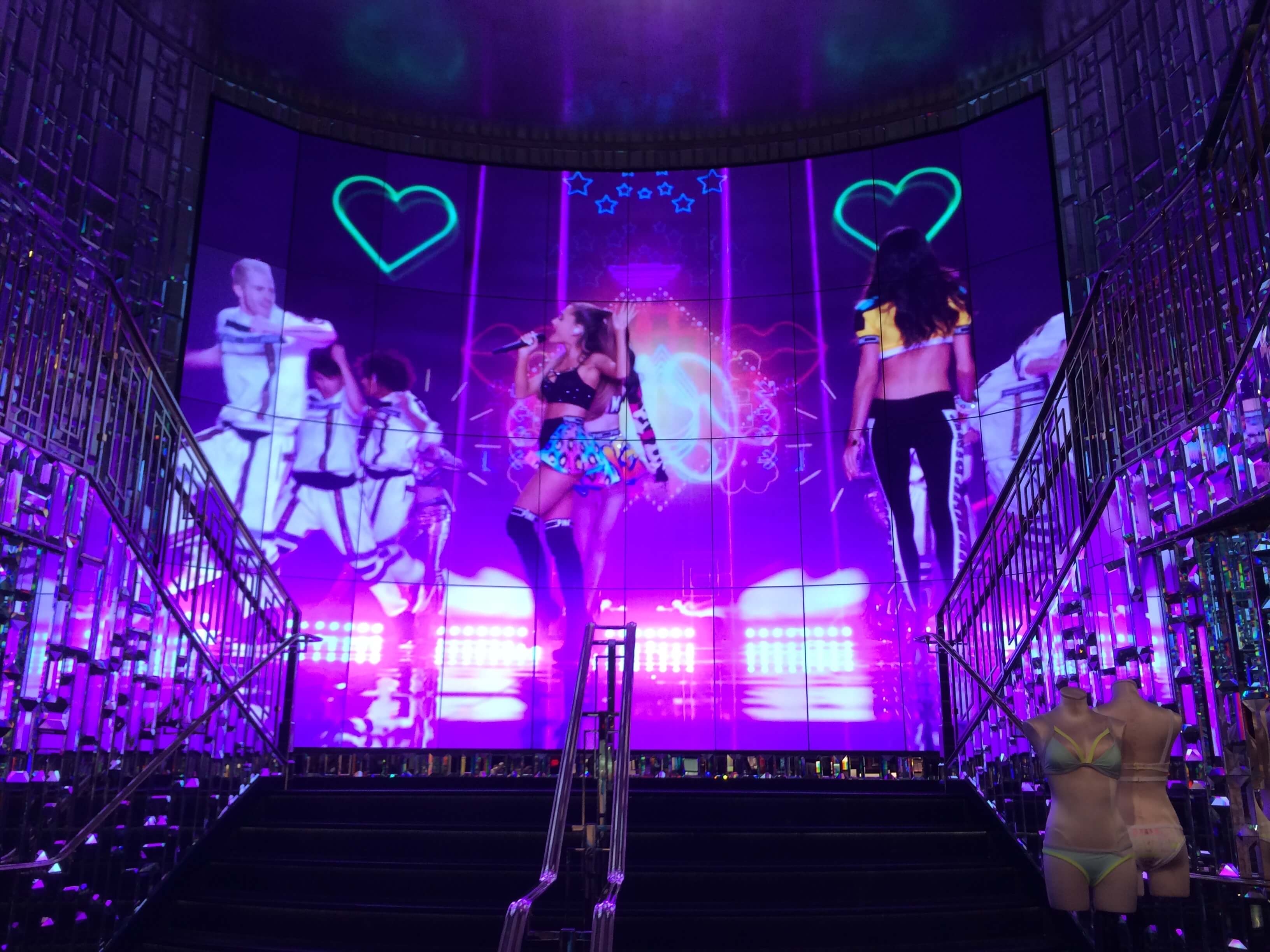 Victoria's secret - video wall