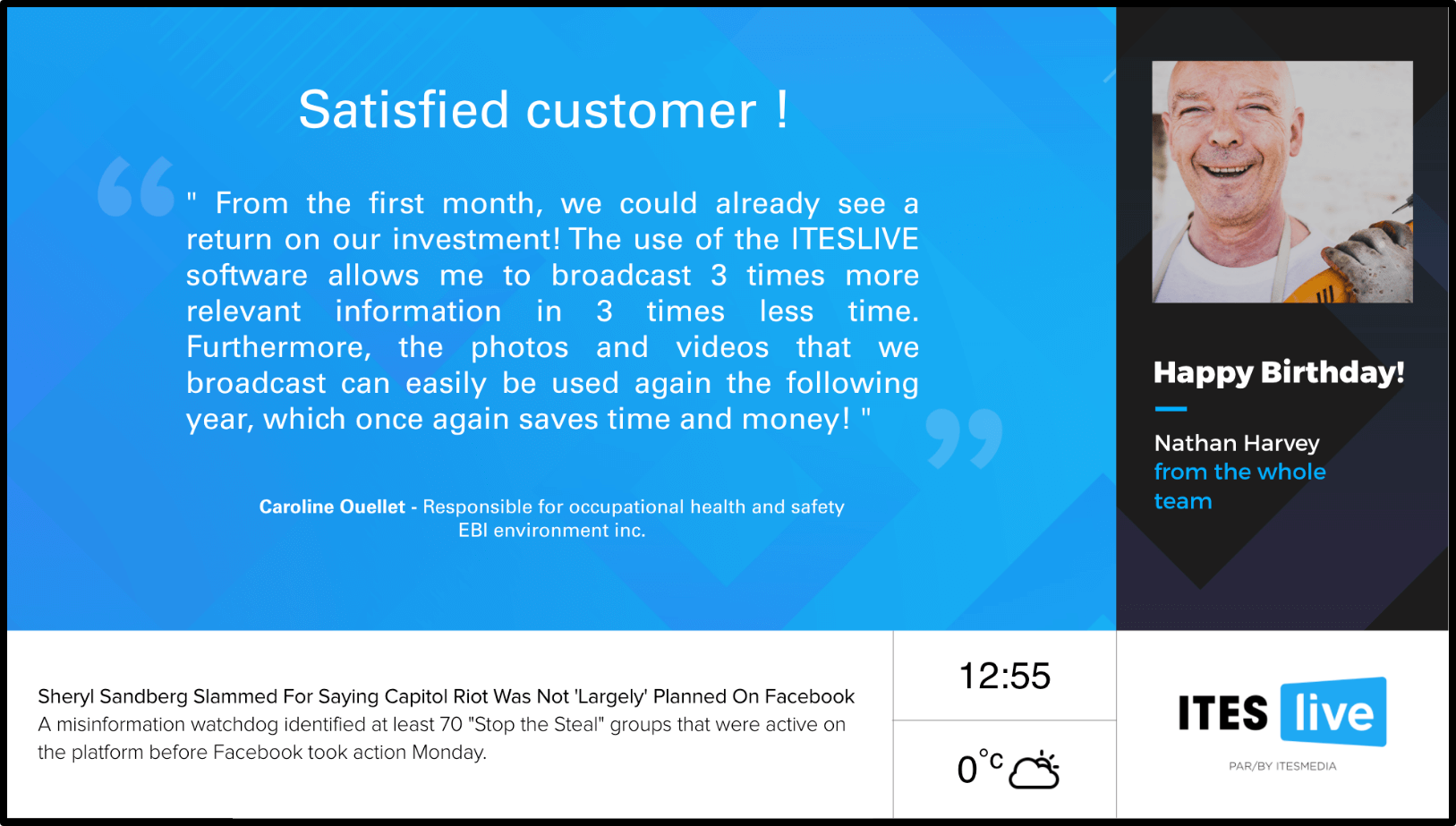 satisfied customer