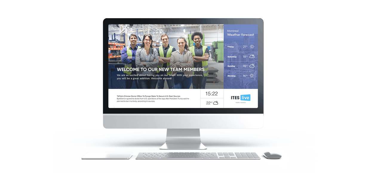 Screensaver Digital Signage Software
