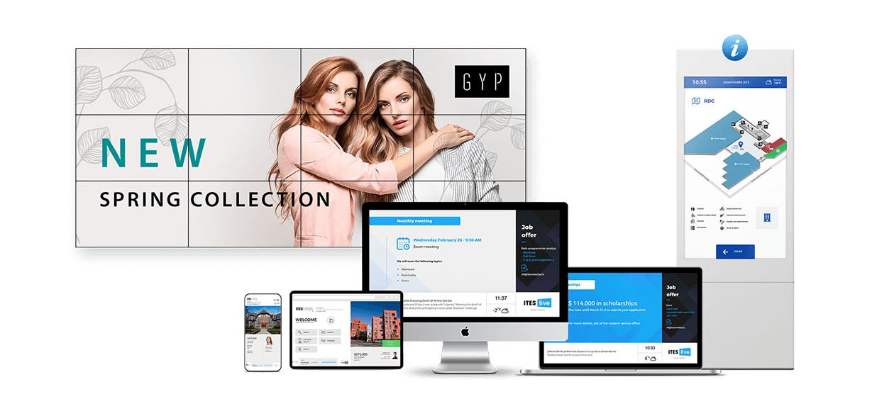 Multiplatform Digital Signage Solutions